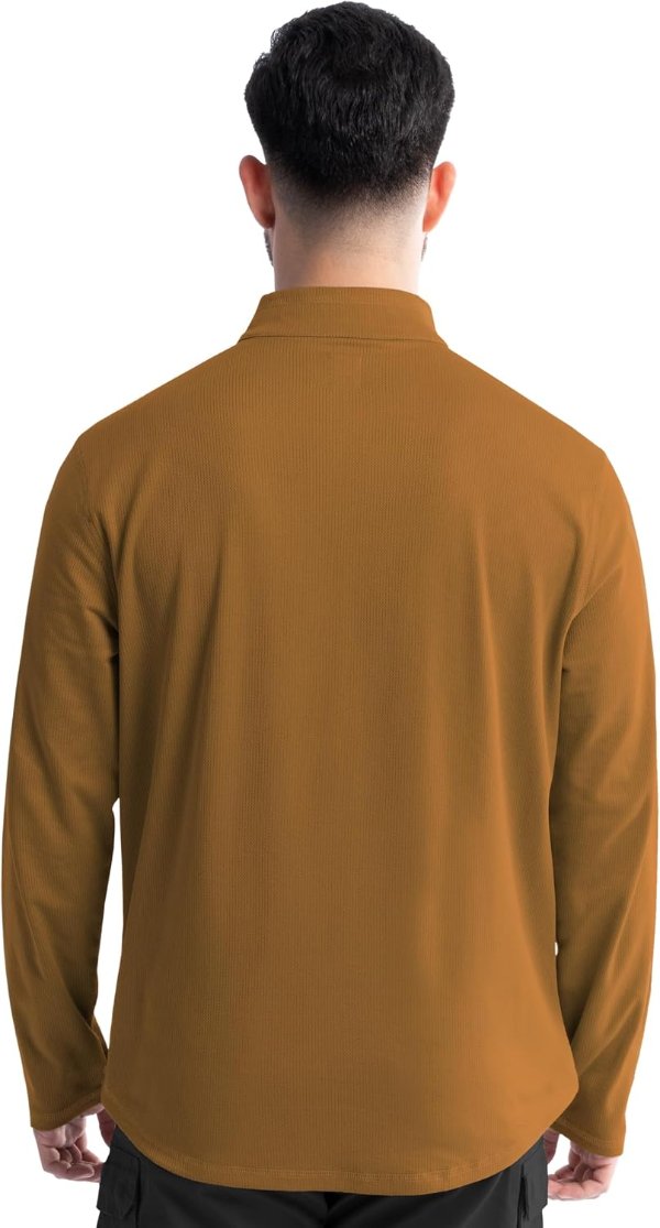 Wrangler Men's 1/2 Zip Mock Neck Sweatshirt