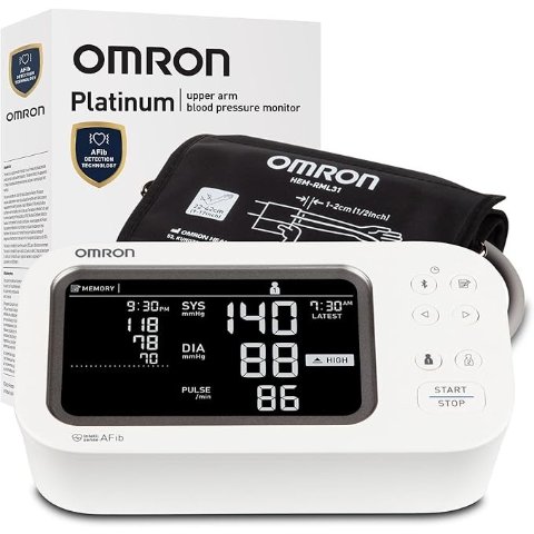 Platinum 上臂式血压计 AFib检测