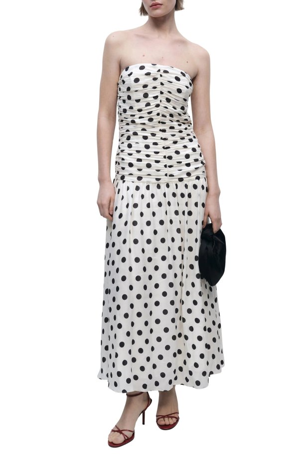 Nordstromrack Polka Dot Maxi Sundress Women