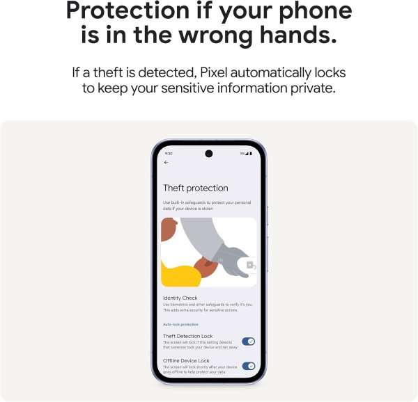 Google Pixel 9a Unlocked Smartphone Peony 128GB