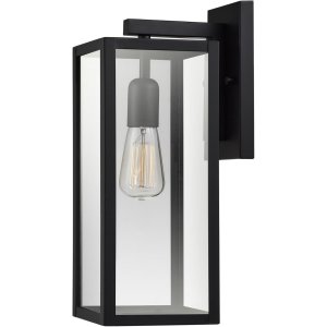 Globe Electric 44176 黑色户外壁灯