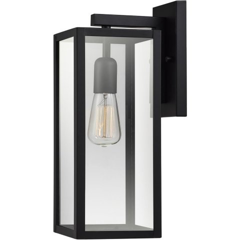 Globe Electric 44176 Black Outdoor Wall Sconce