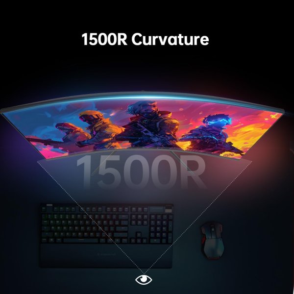KTC H32S17C Curved Gaming Monitor 32 Inch