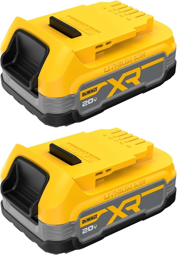 DEWALT DCBP034-2 20V Lithium Ion Battery 2 Pack