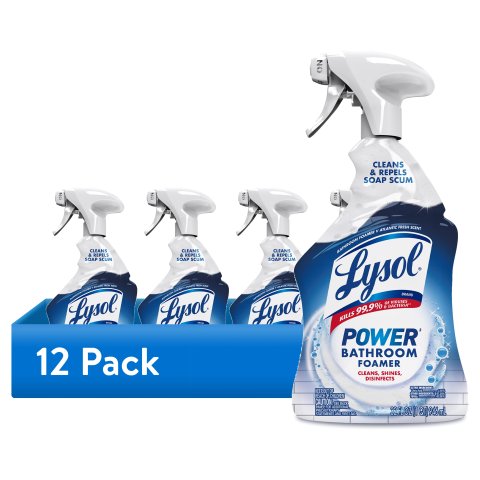 Lysol 浴室泡沫清洁剂 32盎司 12瓶