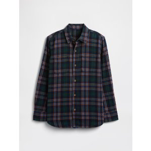 Gap 儿童、大童法兰绒衬衫