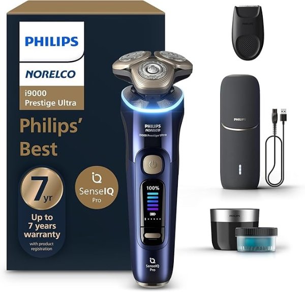 Philips Norelco Electric Shaver XP9401/92 Wet & Dry