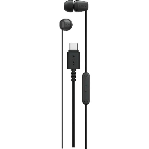  IER-EX15C In-Ear Headphones USB-C Black