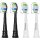 Bullnas Sonicare W型号电动牙刷替换刷头 4支