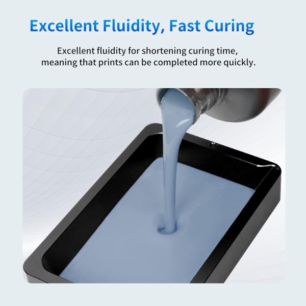 ANYCUBIC 3D Printer Resin 405nm Grey 2kg