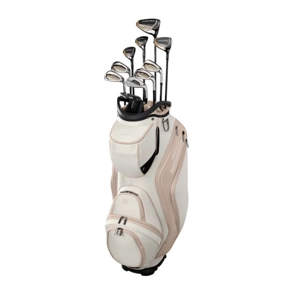 Aurora Women's Complete Golf Set with Cart Bag