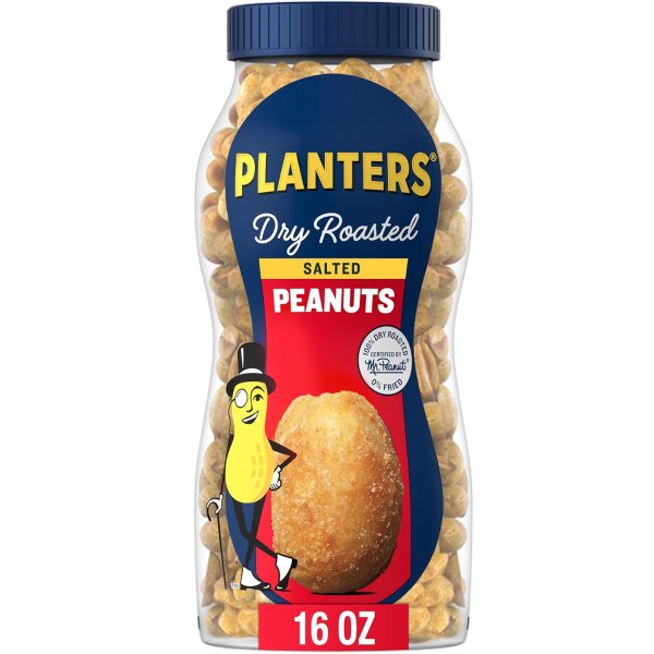 PLANTERS 烤咸味花生 16盎司