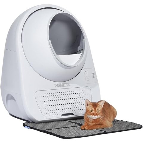 CATLINK Automatic Litter Box Large Capacity Odor Control