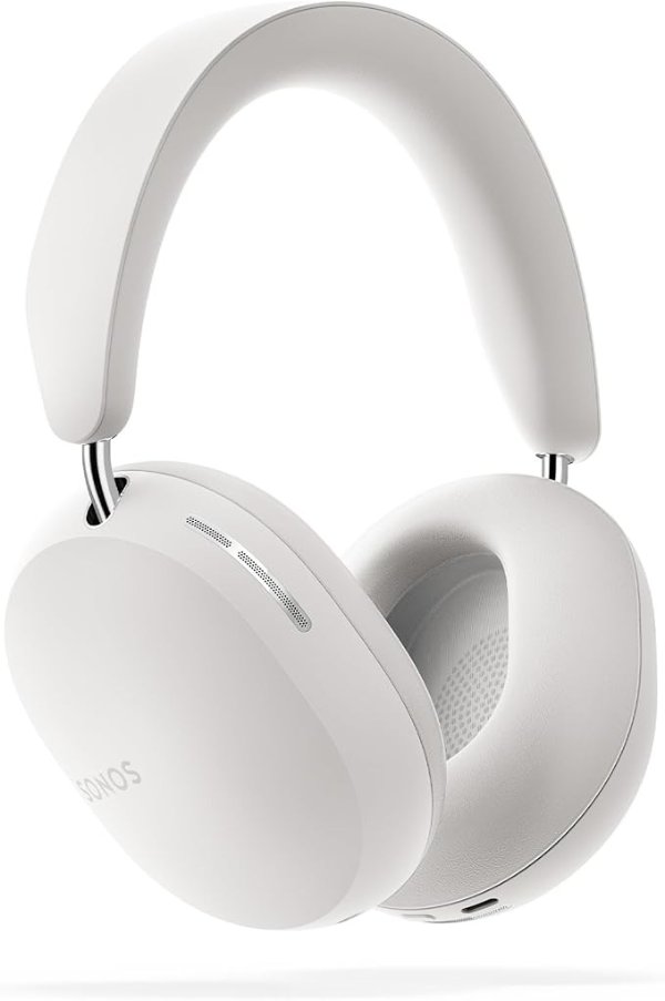  Ace Noise Cancelling Wireless Over-Ear Headphones White