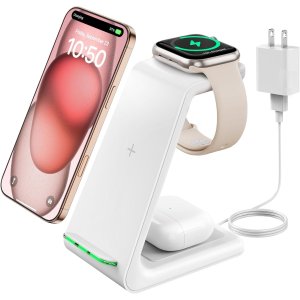GEEKERA 3合1 无线充电器底座