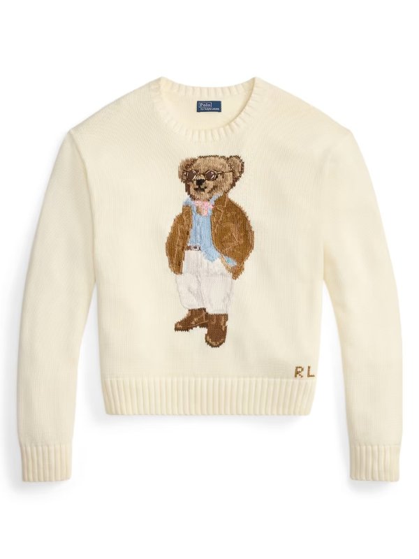 Traveler Bear 棉质毛衣 欧阳娜娜类似款