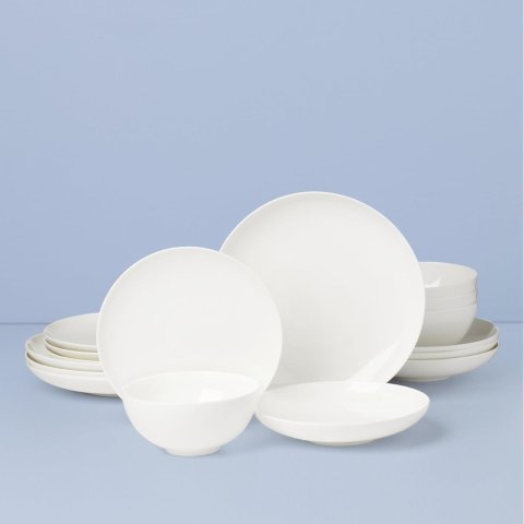 LenoxStudio 1414 Dinnerware Set 16-Piece White