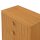 Beautiful Fluted 5 Drawer Dresser 48" Warm Honey