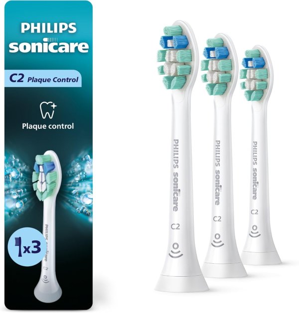 Sonicare C2 电动牙刷头 3支 白色