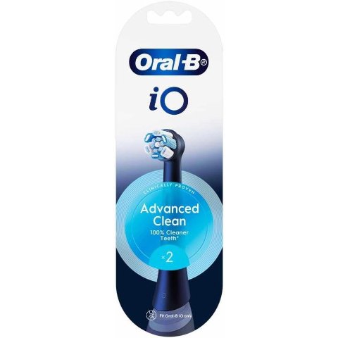 Oral-B iO 电动牙刷头 黑色 2支