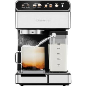 Chefman CafeMaster Pro 意式咖啡机 1.8L 不锈钢
