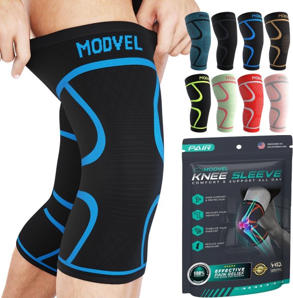 Modvel Knee Braces Blue XS 2-Pack