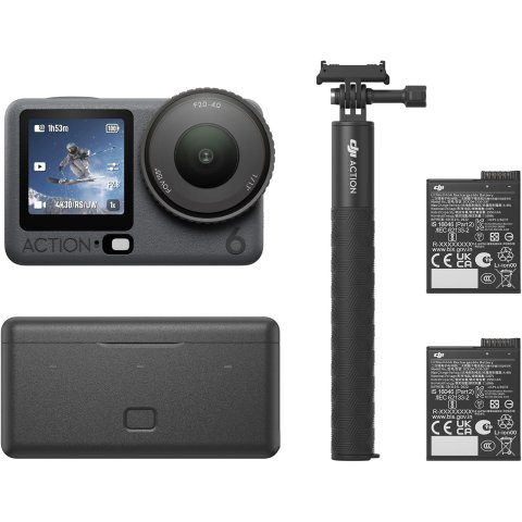 DJI Osmo Action 6 8K Waterproof Action Camera