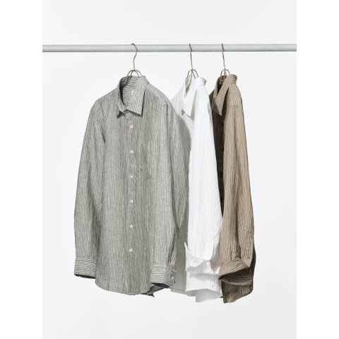 UniqloMen s Striped Linen Shirt