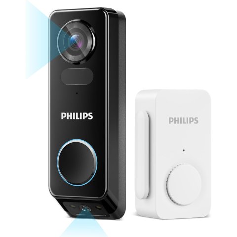 QHD Video Doorbell Dual Cameras