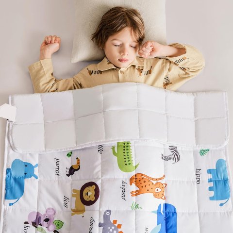 Topcee Weighted Blanket 3lbs 36x48 Inch Cooling