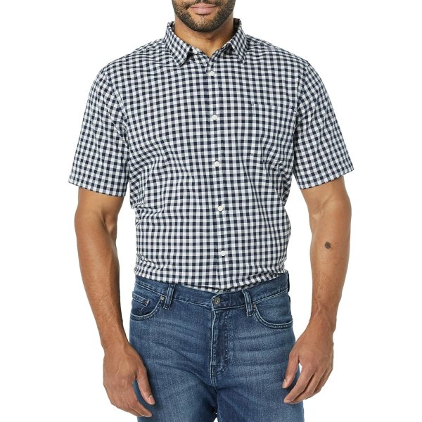 Amazon Essentials Men’s Slim-Fit Short-Sleeve Shirt