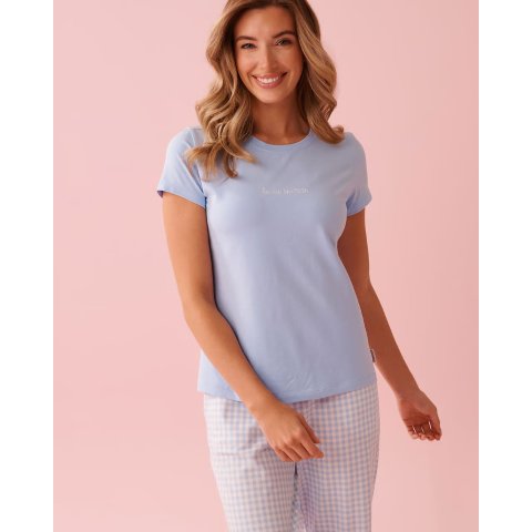 La Vie En Rose Cotton Short Sleeve T-shirt Women