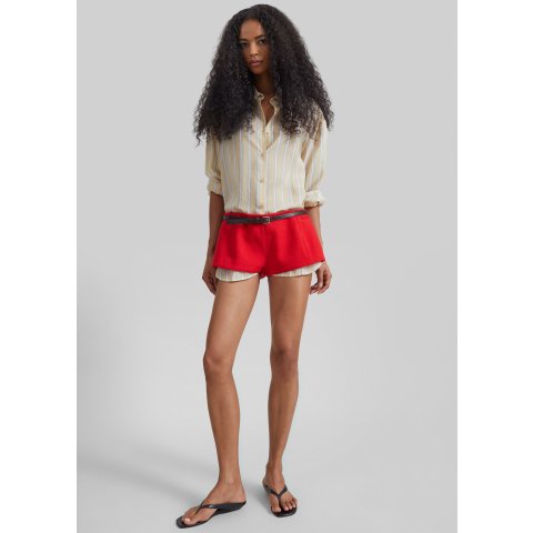Marnette Women s Shorts Carmine Red