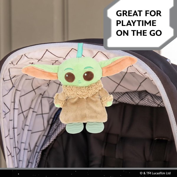 Kids Preferred The Mandalorian Grogu Sensory Toy with Teether