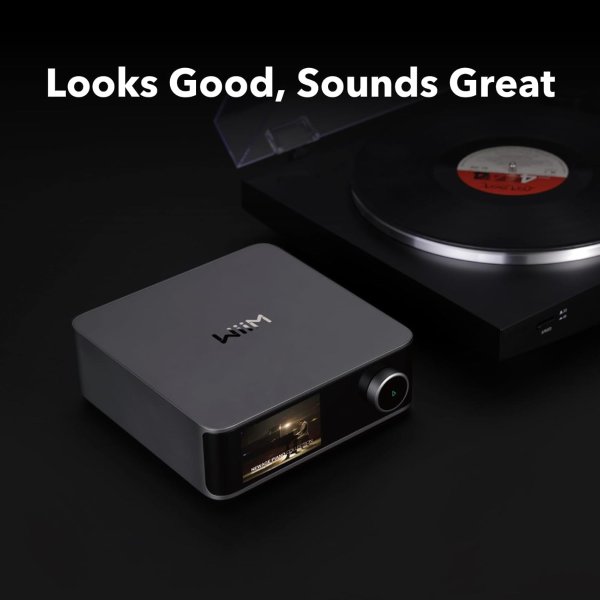 WiiM Ultra Music Streamer 3.5" Touchscreen Space Gray