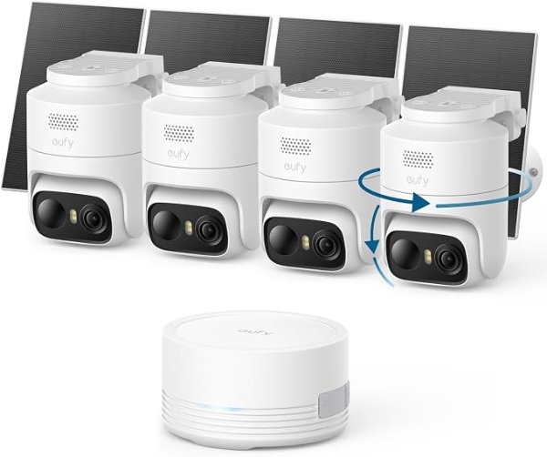  Cam C37 2K Wireless Solar Security Camera