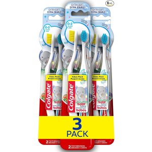 Colgate 婴幼儿牙刷 6支 超软毛