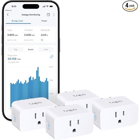 TP-Link Tapo P110M 智能插座 4件