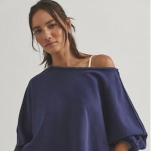 We The Free To The East Pullover $78