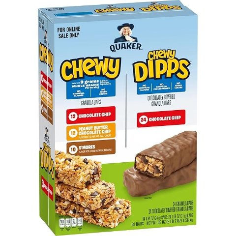  Chewy 燕麦棒 58支 全谷物