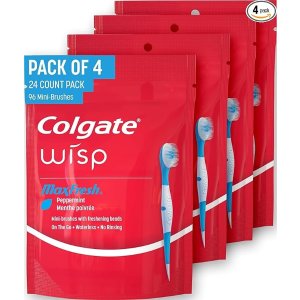 Colgate 迷你便携牙刷 24支