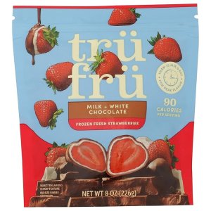 Tru Fru 冻草莓 白巧克力 8盎司