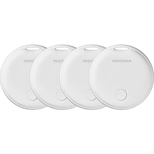 Insignia Locator Tag White 4-Count
