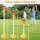 Infowush Kids Bubble Machine with Light Adjustable Height