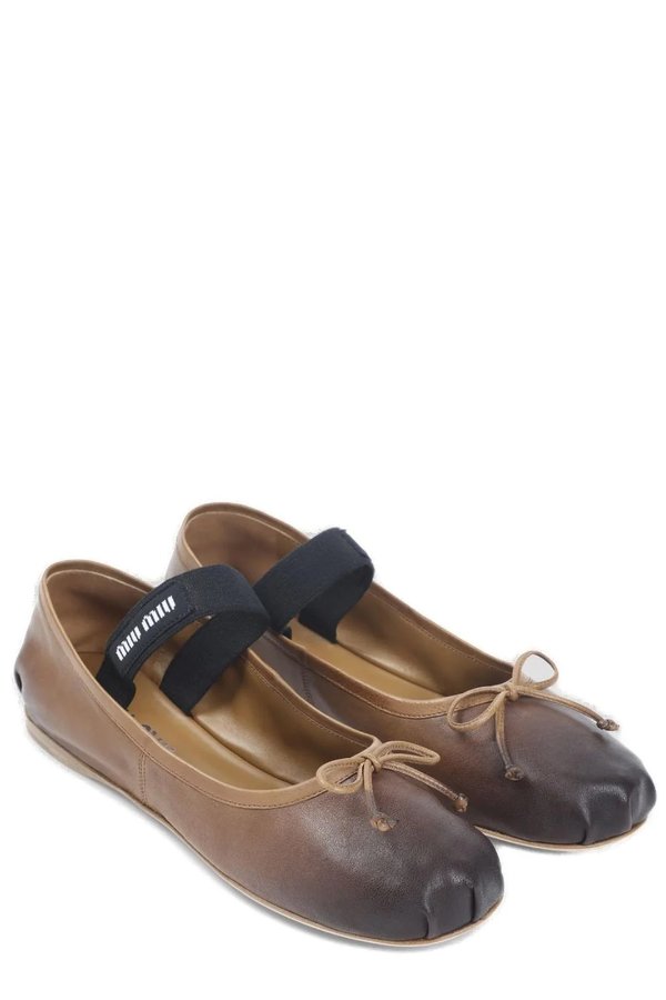 Bow-Detailed Ballerinas