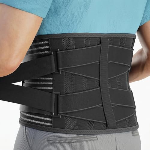 Modvel Back Brace Lumbar Support Belt Size S Breathable