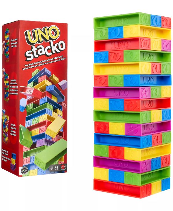UNO Stacko 趣味家庭游戏