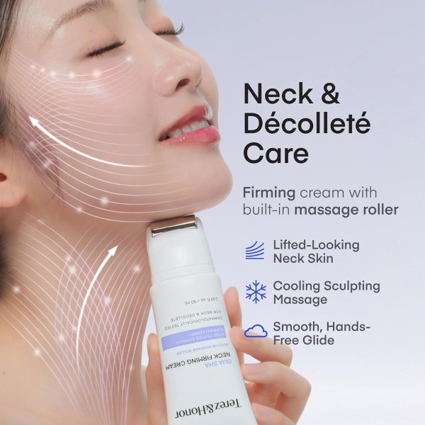TEREZ & HONOR Gua Sha Neck Firming Cream 1.7 fl oz
