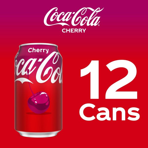 Cherry Coke 12 Cans