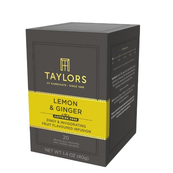 Lemon & Ginger Herbal Tea 20 Bags